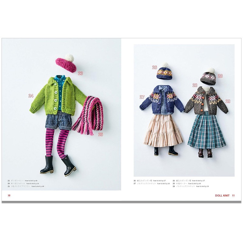 DOLL KNIT for 20～22cm Doll Kni - огляд і ціна Japanese Lifestyle Books